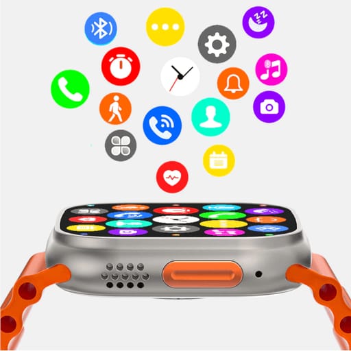 Smartwatch T900 Ultra 8 49mm Real Reloj Inteligente 2023 + 1 Pulso De Obsequio (2)